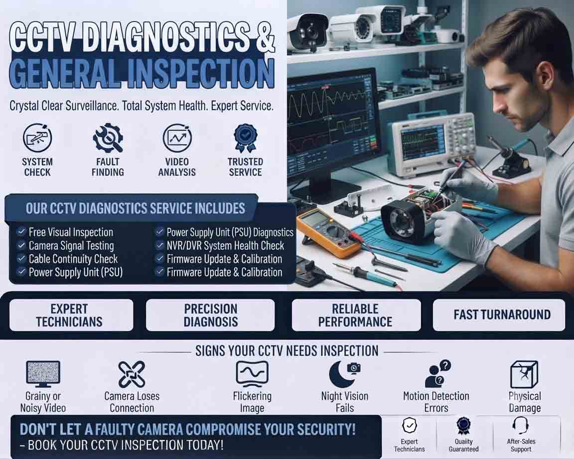 CCTV Diagnostics & General Inspection