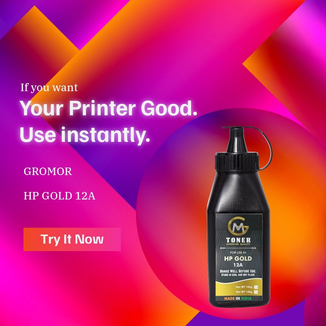 HP GOLD 12A Toner Black Powder