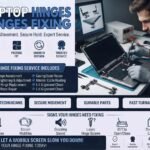 Laptop Hinges Fixing